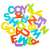ECOTOYS Magnetic Letters for Educational Board