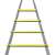 Dunlop Sport Agility Exercise Ladder, gelb, 4 Meter lang, 6 Stufen