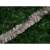 Silver tinsel garland, 2 meters long, for decorating Christmas trees, windows, and other festive spaces