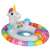 INTEX 59570 Unicorn Inflatable Ring for Kids, Rainbow Design