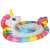 INTEX 59570 Einhorn-Schwimmring für Kinder, Regenbogen-Design