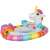 INTEX 59570 Einhorn-Schwimmring für Kinder, Regenbogen-Design