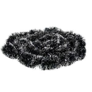 Hosszú és Vastag Karácsonyfa Girland / Karácsonyfa Lánc 6 Méter / 15 cm Fehér Zöld