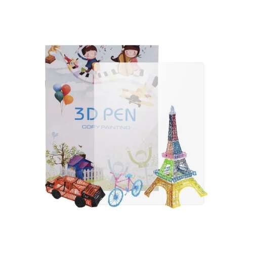 Book with 3D Pen Templates: 40 Creative Designs, with Paper and Plastic Materials