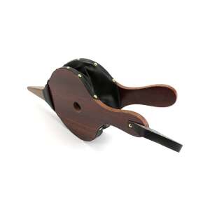 BBQ Fújtató - Fa és Műbőr - 40 cm