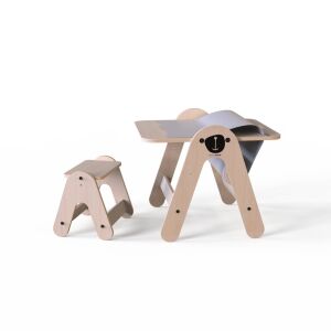 MamaToyz Massam 2 az 1-ben Gyerek Rajztábla és Asztal