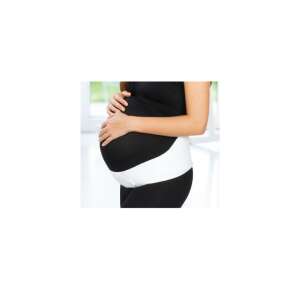 Centura abdominala pentru sustinere prenatala BabyJem Pregnancy (Marime: L, Culoare: Alb) 91284419 Produse de maternitate, produse de îngrijire