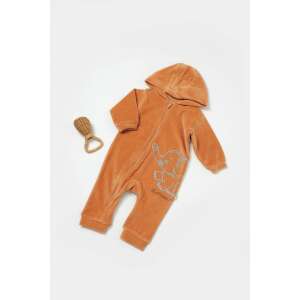 BabyCosy Bio Pamut Elefántos Ugróruha Kapucnival 12-18 Hónapos Babáknak - BabyCosy
