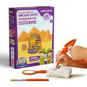 Arkerobox Ancient Egypt Tutankhamun Educational Excavation Kit, dig and discover the mysteries of ancient Egypt - Toy