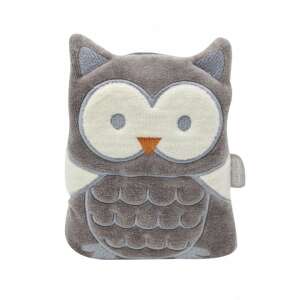 BabyJem owl shaped cherry pit pillow, grey, for colic relief and soothing - Cold-warm therapy