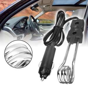 Automobilový ohrievač vody, 12V, 150W, na cestovanie, so zásuvkou na zapaľovač, automobilový ohrievač vody, automobilový kanvica, cestovná kanvica, automobilový ohrievač, automobilový kávovar, automobilový čajník - EALMEU