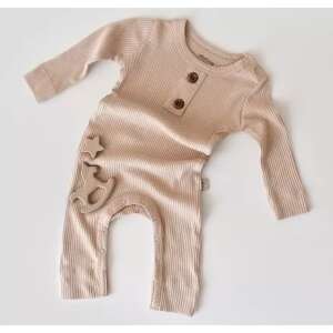 Hosszú ujjú jumpsuit és hosszú nadrág organikus és modális pamutból - Blush BabyCosy (méret: 3-6 hónap) 91286214 - BabyCosy