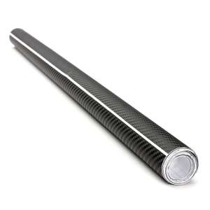 Avex 3D Karbon autófólia, fekete, 3m x 1,27m, feltekert - Jármű fólia