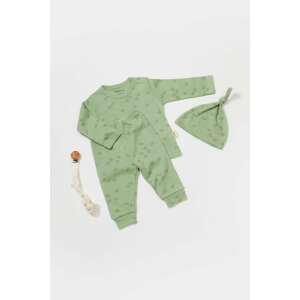 BabyCosy Baba Ruházat Szett - Levélmintás - 18-24 hónapos