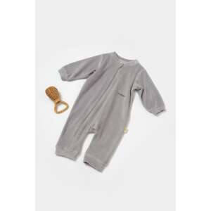 BabyCosy szürke elefántos hosszú ujjú jumpsuit 12-18 hónapos babáknak - BabyCosy