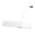 Edifier HECATE G1500 white gaming soundbar back view with microphone