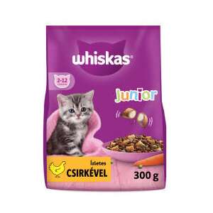 Whiskas Junior Chicken - Szárazeledel (csirkehússal) kölyök macskák részére 300g 91294879 Whiskas Macskaeledel