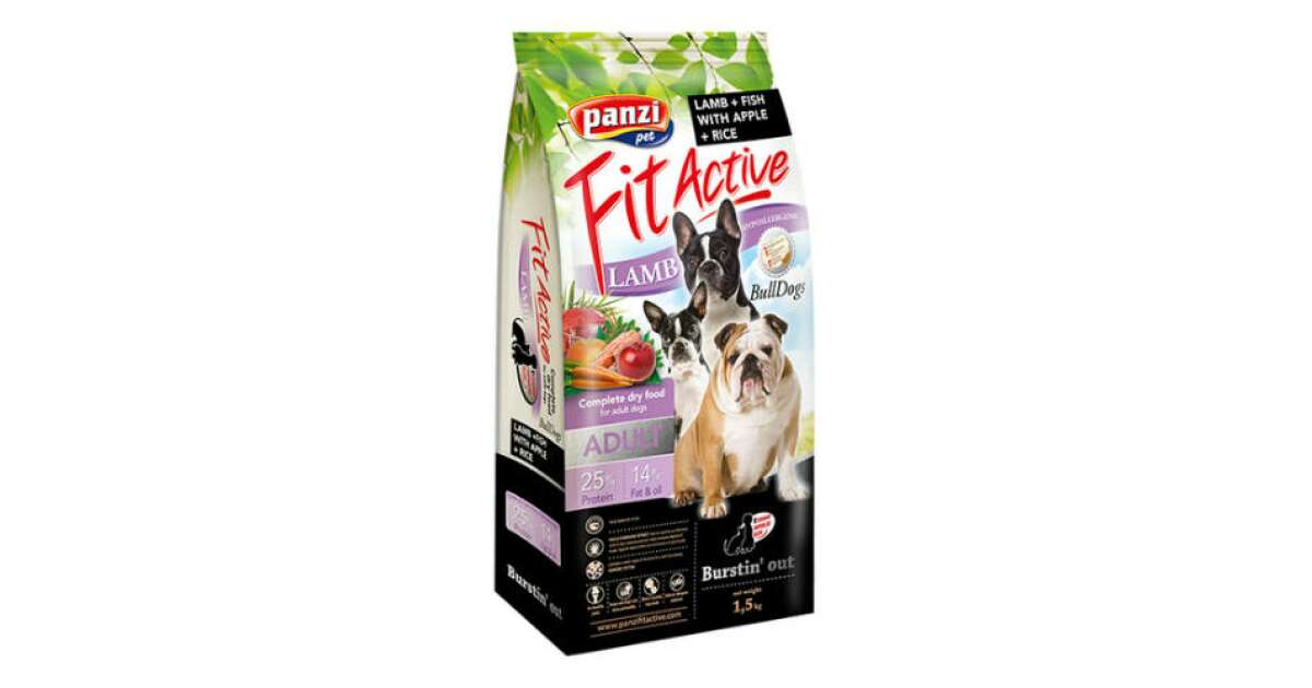 Panzi Pet - Fit Active Hypoallergenic Senior 4kg - Kipvrije