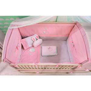 Baby Girl (80 x 130) Baba ágyneműhuzat szett Rózsaszín szürke fehér 91291863 