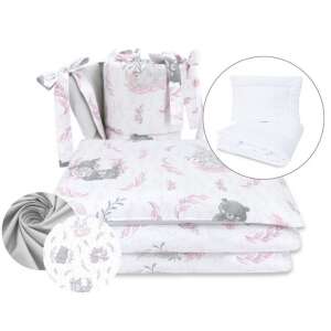 Baby Shop 5 részes babaágynemű - Lulu rózsaszín 34721196 Ágyneműk - baba