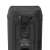 Back view of the JBL PartyBox 310 Bluetooth party speaker, black