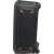 Side view of the JBL PartyBox 310 Bluetooth party speaker, black