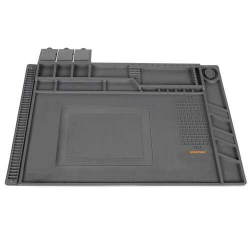 Silicone Workshop Mat with 4 Magnetic Pockets, 30x40cm
