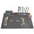 Silicone Workshop Mat with 4 Magnetic Pockets, 30x40cm 91297295
