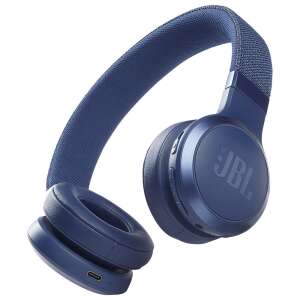 JBL Live 460NC wireless headphones, blue, angled view - JBL Headphone