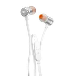 JBL T290 silver in-ear headphones with tangle-free cable - Headphone and Bluetooth Speaker
