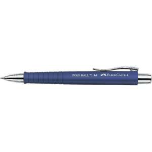 Faber-Castell Poly Ball Kugelschreiber, blau, mittlere Strichstärke - Faber-Castell Kugelschreiber