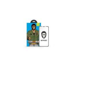 Samsung A10e/A20e Blueo nagyfelbontású 2.5D teljes üveg képernyővédő, fekete - Blueo