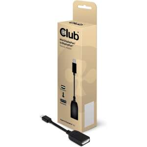 CLUB3D Mini DisplayPort - DisplayPort passzív adapter - Club3D