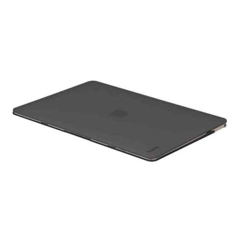 Laut Huex Macbook 12 inch merev tok, fekete átlátszó, védőtok laptophoz - Laptop táska és tok