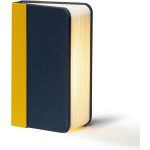 Lumio - Modern könyv stílusú hordozható világítás és Power Bank (sárga/kék) 91312420 