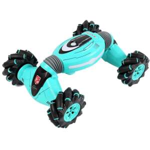 Felliner Gesture and Remote Control Stunt Car with Music and Lights, Turquoise
