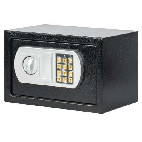 Pepita seif electronic inteligent cu blocare numerică 31x20x20cm #negru