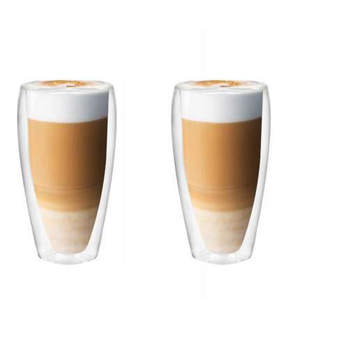 Backhome duplafalú latte termo pohár készlet, 430 ml