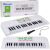 Mini Zenegép toy keyboard with microphone and packaging box