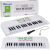 Mini Zenegép toy keyboard with microphone and box