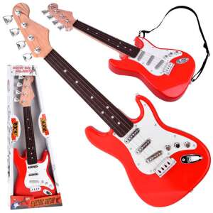 Elektromos rock gitár piros színben 91316278 Játék hangszerek