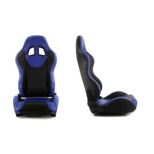 Kék és fekete verseny ülés, MONZA sport ülés - Autóülés