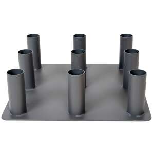 inSPORTline BR5001 súlyzóállvány, 9 hely a súlyzók tárolására - Súlyzórúd