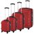 Timeless Tools 4-piece Hard Shell Suitcase Set, 4 Colors - Red 35046338