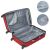 Timeless Tools Zestaw 4 sztywnych walizek, dostępny w 4 kolorach-czerwony 35046338