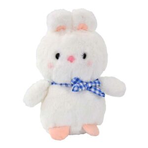 Plush Bunny Toy - Soft Animal with Bow - 22 cm - Nonbrand Plush Toy