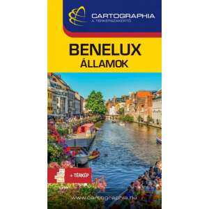 Benelux államok útikönyv 46905596 Térkép, útikönyv