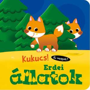 Napraforgó - Kukucs! Erdei Állatok - Kartonkönyv - 12 oldal