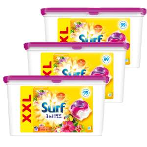 Surf 3in1 Hawaiian Dream & Coconut Mosókapszula 3x50 mosás