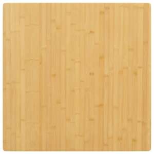 Bambusz asztallap 90 x 90 x 1,5 cm 91378617 